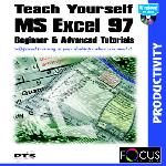 Teach Yourself MS Excel 97 PC CDROM software