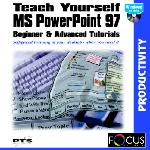 Teach Yourself MS PowerPoint 97 PC CDROM software