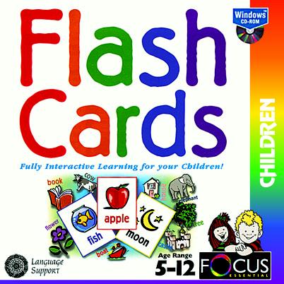 Flash Cards PC CDROM software