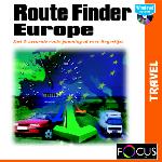 Route Finder - Europe PC CDROM software